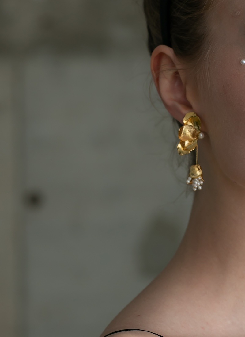 DALIA earring（ダリアイヤリング）|orgablanca（オルガブランカ）公式通販 