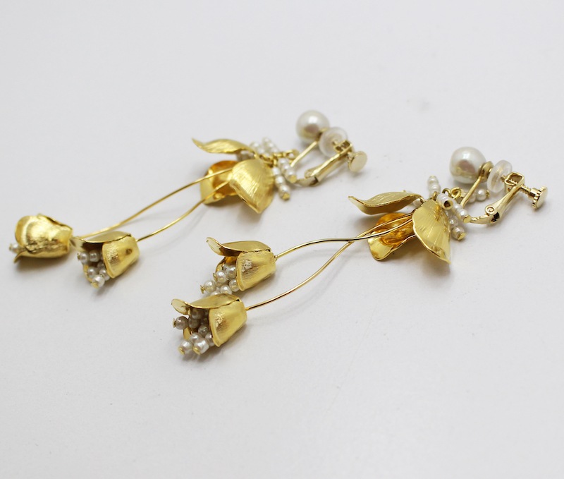 DALIA W <br/>ダリアダブル<br/> イヤリング