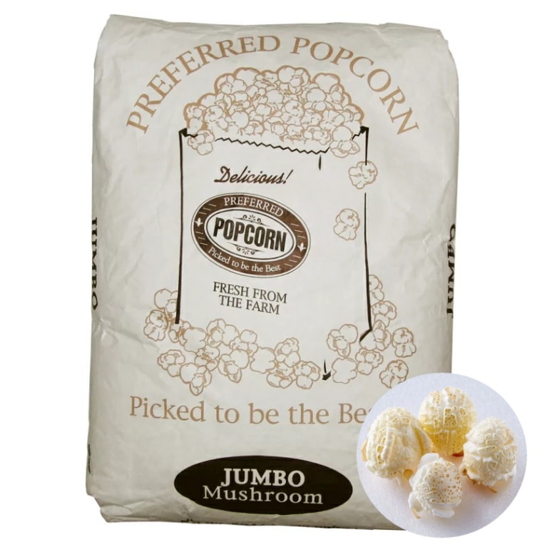 ポップコーン豆22.68kg(50ポンド) プレファード (マッシュルーム)