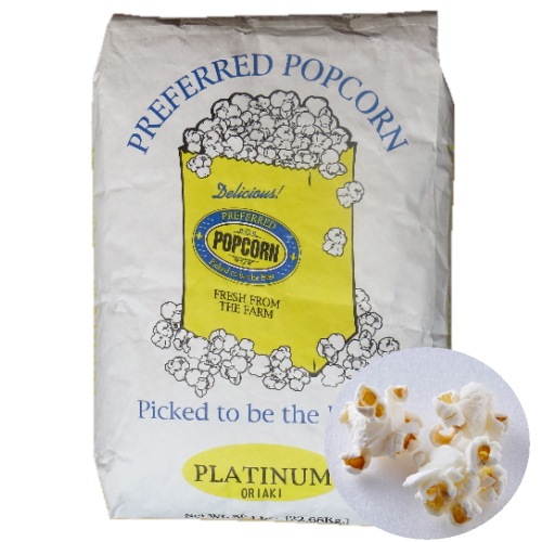 ポップコーン豆22.68kg(50ポンド)プレファード(バタフライ)