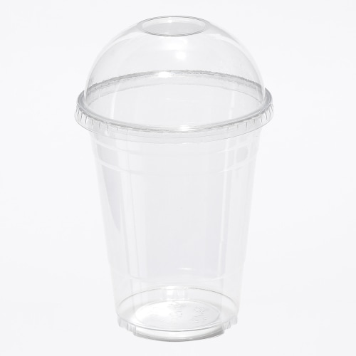 透明プラスチックカップ 560cc(DY-16) ドーム蓋付 1000個