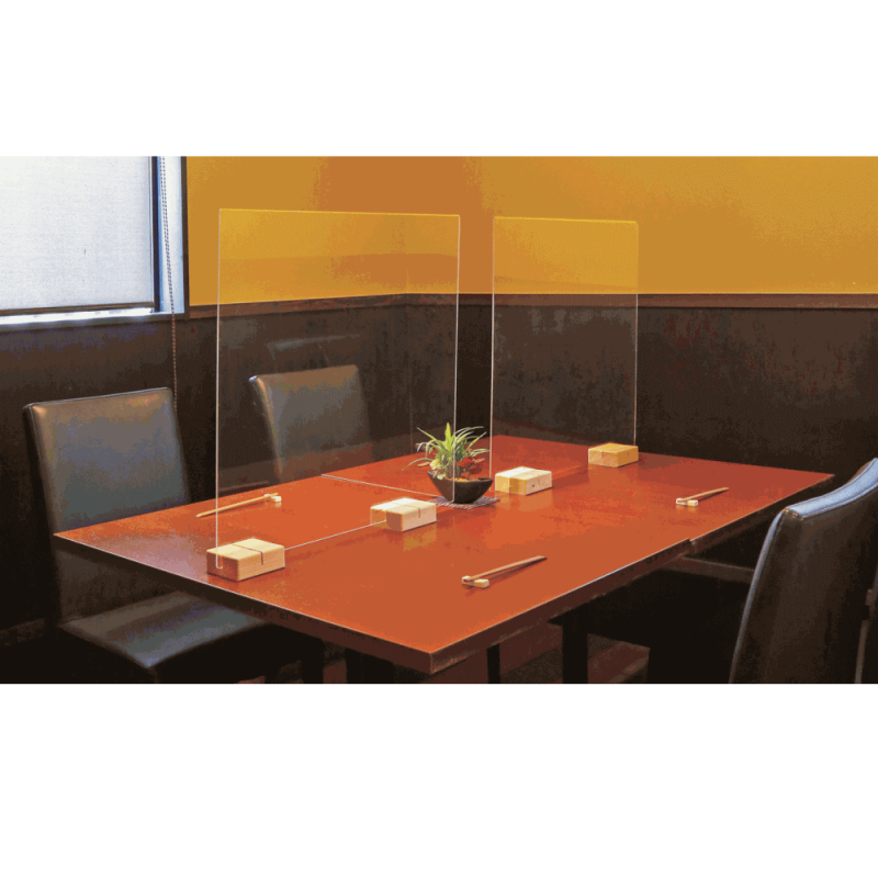 アクリル板(切り込み無し) パーティション