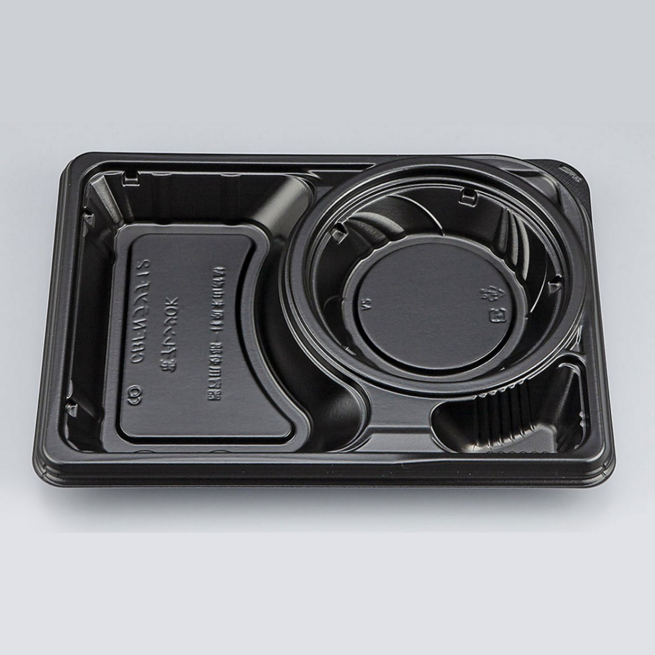 強嵌合 CBFNランチ12(嵌合蓋付) 黒 400枚