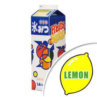 氷みつ(かき氷シロップ) レモン味 1.8L