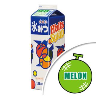 氷みつ(かき氷シロップ) メロン味 1.8L