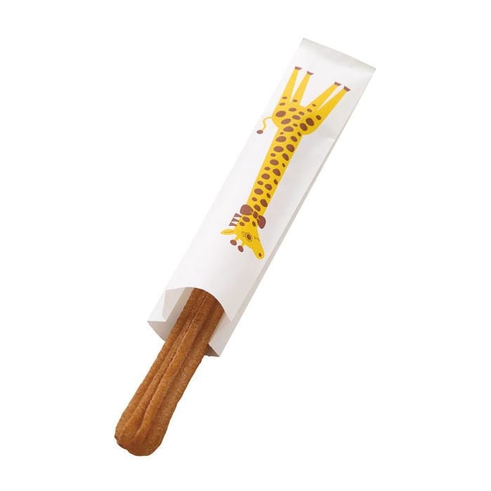 チュロス袋 ＣＲＳ－３　きりん柄100枚入