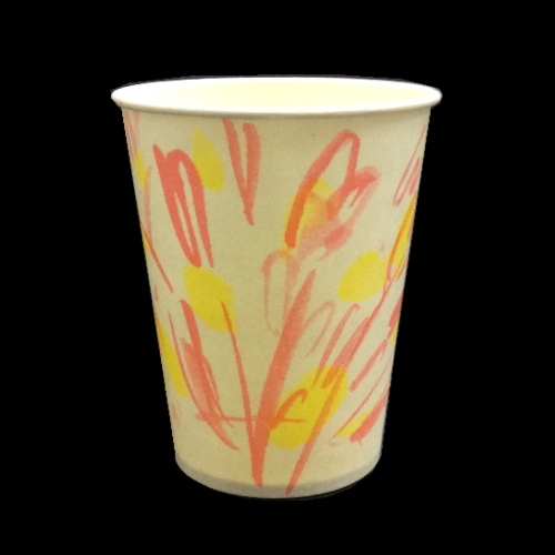 9オンス柄付紙コップ 100入