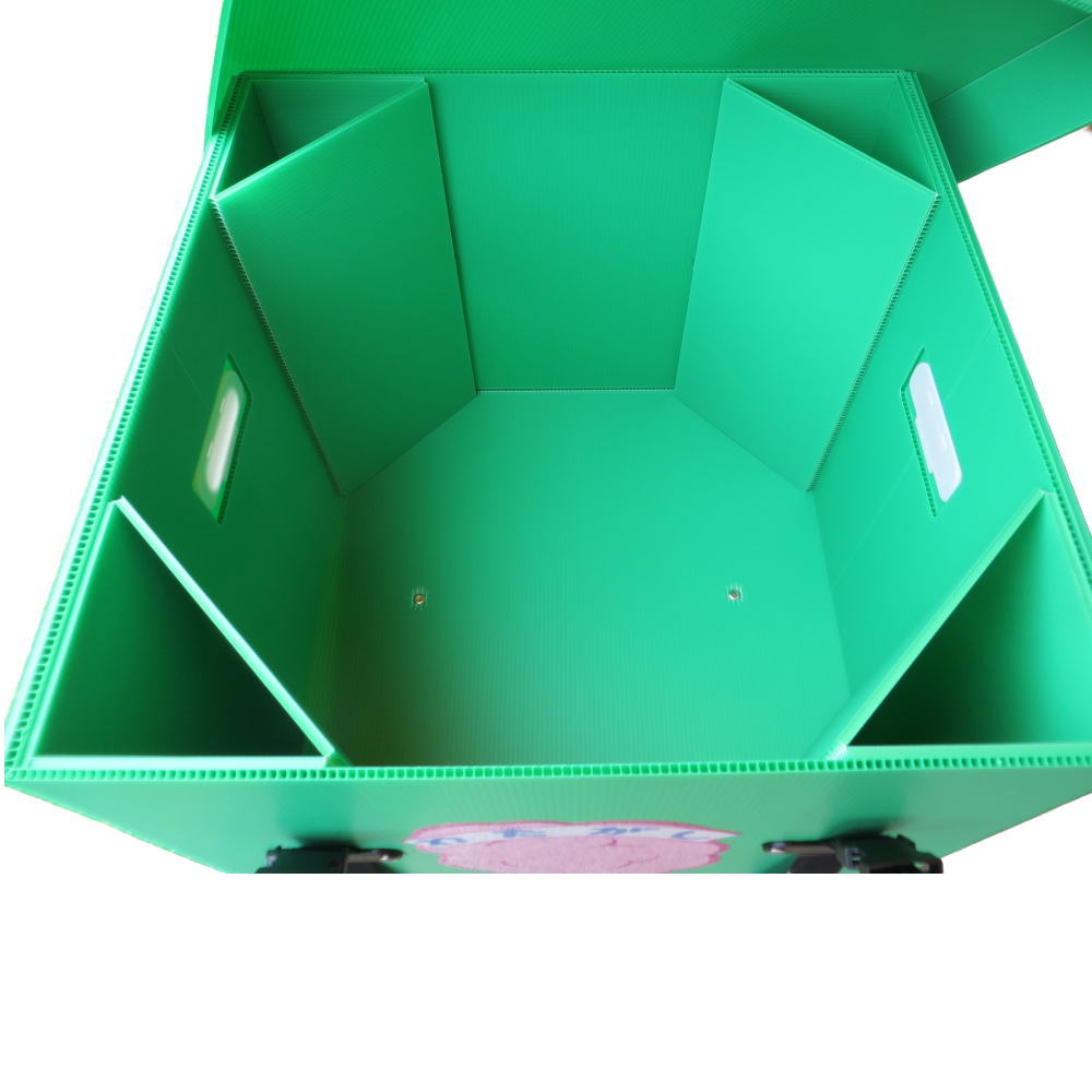 CA-7用】プラスチックダンボール箱3角コーナー付お勧め ｜ わたあめ機