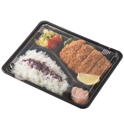 CTガチ弁 IK24-20C BK 透明蓋付 800枚