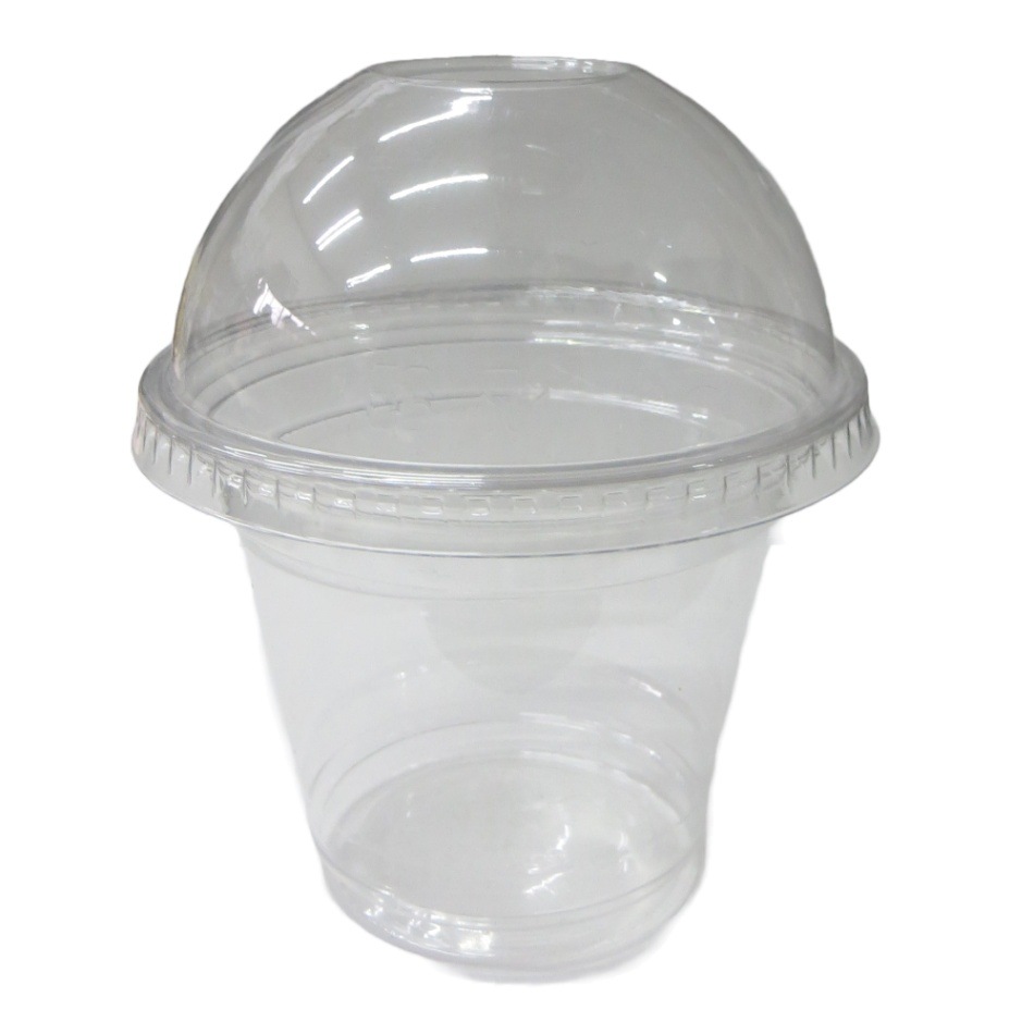 透明プラスチックカップ 270cc(DY-92-9) ドーム蓋付 1000個