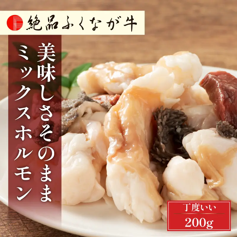 絶品ふくなが牛 ミックスホルモン 200g