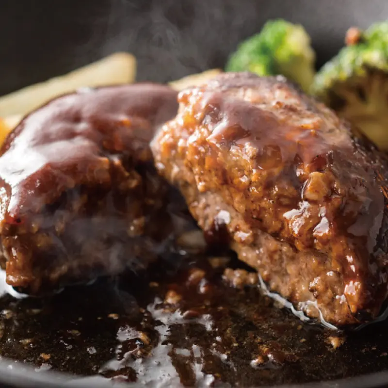 国産合挽手ごねハンバーグ