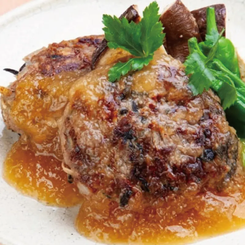 ジューシーハンバーグ 和風おろしソース