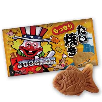 ジャグラー もっちりたい焼き（クリーム） 220個｜卸スタジアム