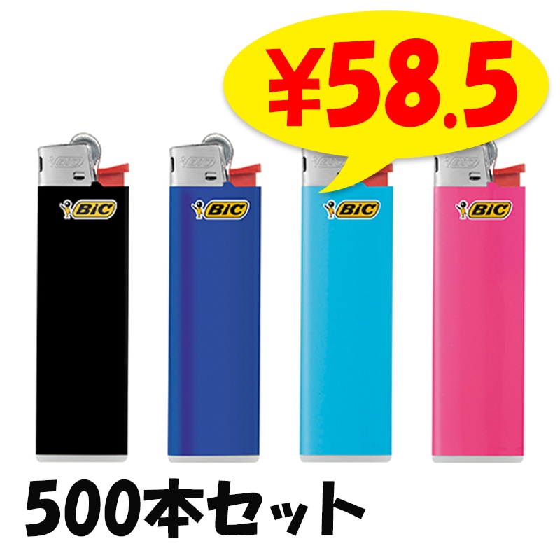 BIC J23 スリムライター 500本セット(0.5c/s)(20p×25)｜卸スタジアム