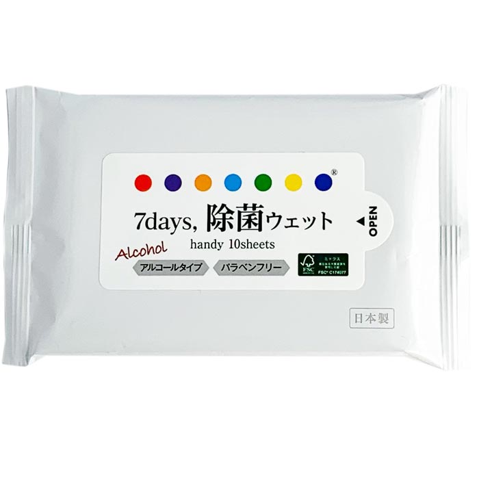 FSC(R)ǧ�ڸ������ 7days ���ݥϥ�ǥ�WET ���륳������ 10������ 200�ĥ��� ��(1c/s)