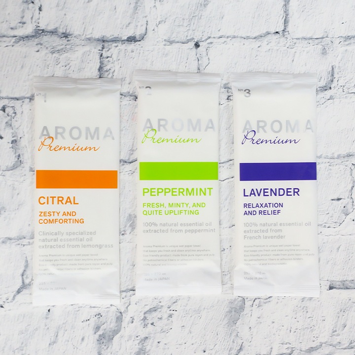 アロマおしぼり AROMA Premium 600本セット (1c/s) アロマプレミアム