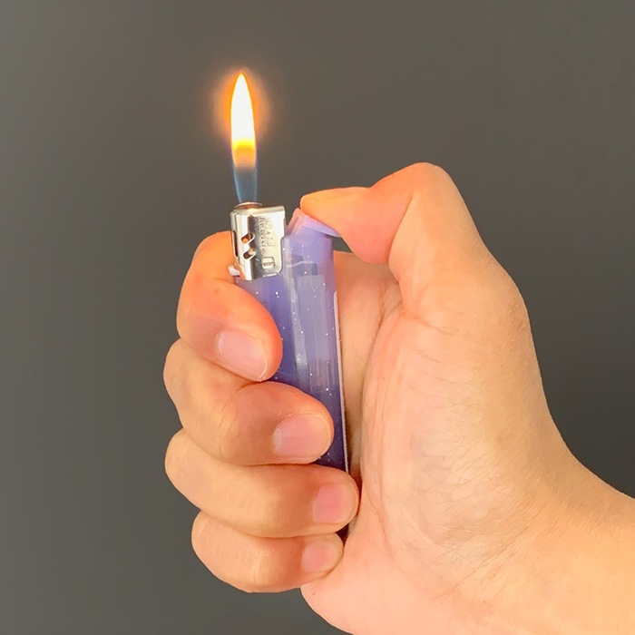 タイメリー CR RIVER 半透明ラメ 50P 半スライド式 電子ライター 1,000