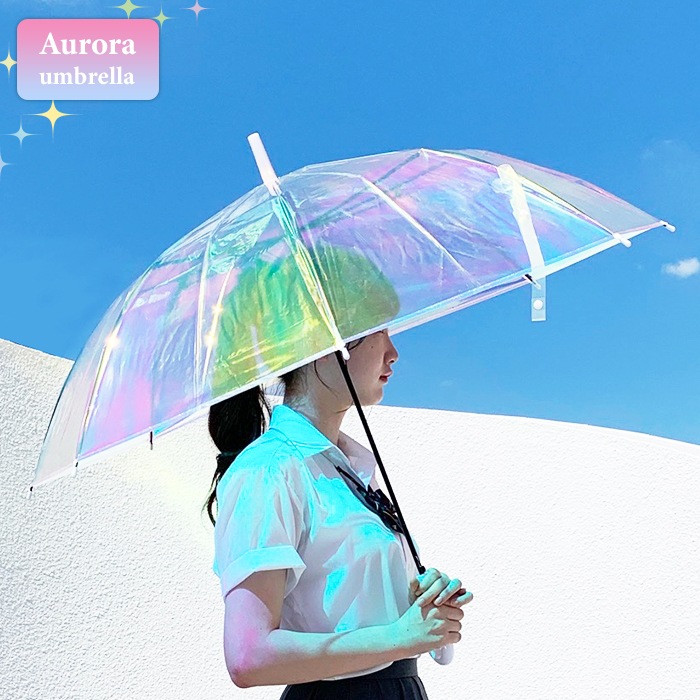 【TIGA】AURORA STEEL ブルー 【ティガ オーロラ】 新品未使用 オーロラ傘 60cm 6本セット｜卸スタジアム