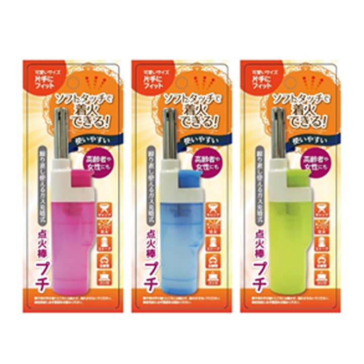 機材売買　　点棒 楽天市場】TTS 注入式 点火棒ライター カチッポ彩火-ayaka- 黒個箱