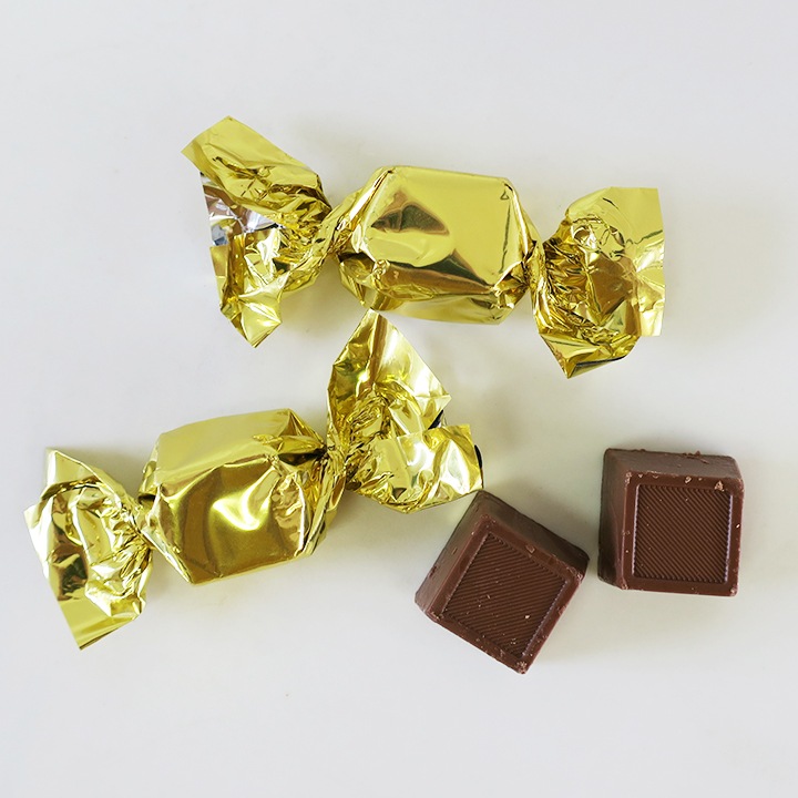メーカー終売】ゴールドカットチョコ（両ひねり） 500g 1袋｜卸スタジアム