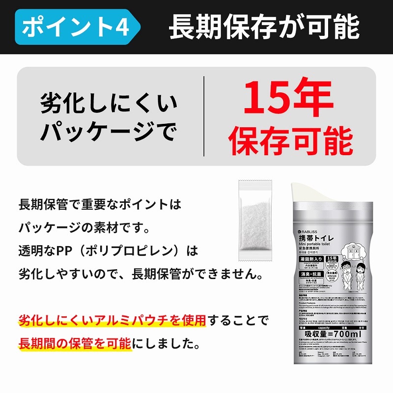 RABLISS ���ӥȥ��� 1��4���� 15ǯ��¸��ǽ KO377 45�ޥ��å�(��180��ʬ��0.5c/s)