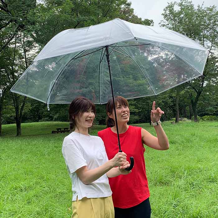 ディスプレイ用 巨大ビニール傘 ワイド176cm ビニール傘 の商品