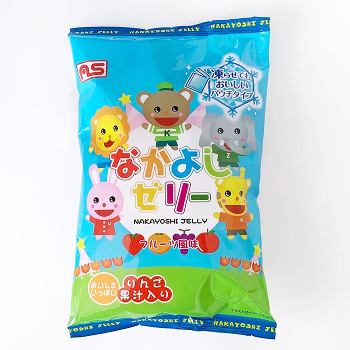 なかよしゼリー パウチ 18g×18個入 12袋セット(1c/s) 個包装 ミニ