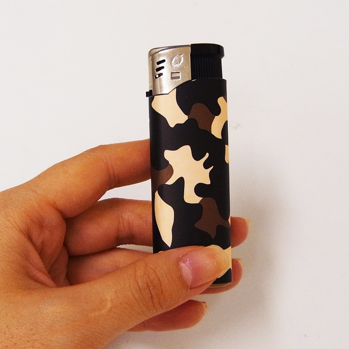 ライテック 荷重式ターボライター レオン迷彩 400個セット(0.5c/s