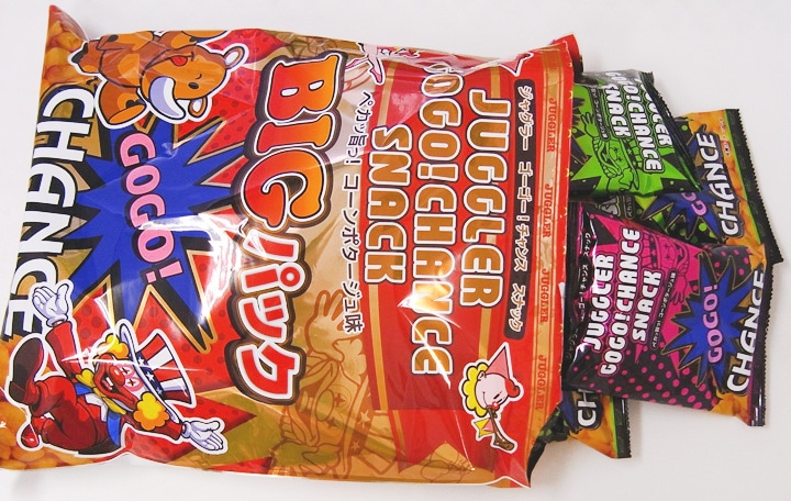 ジャグラーGOGO!CHANCE スナックBIGパック ☆インパクト大パチンコ景品