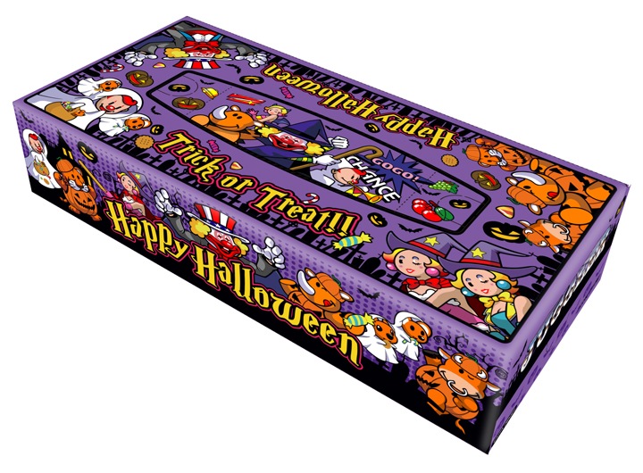 ハロウィン ジャグラーBOXティッシュ120個 ☆ハロウィン限定商品・数量