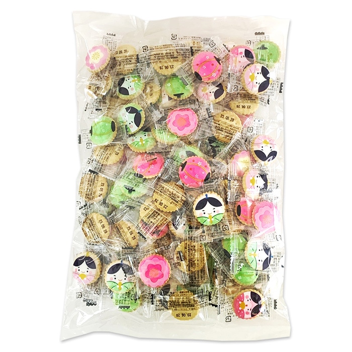 ひなまつりヨーチ 300個セット (3袋、個包装）袋売り ひな祭りお菓子