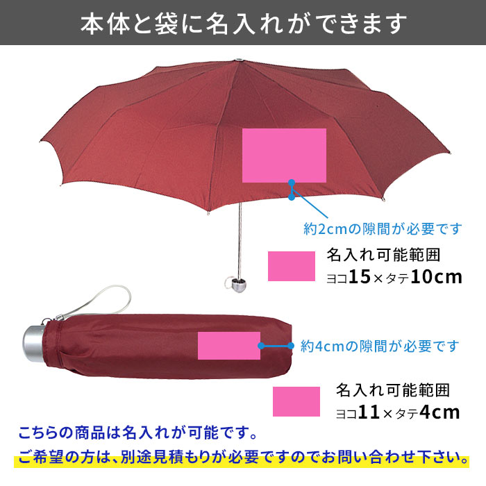 ブラック・ネイビー完売】折り畳み傘 55cm アルミ軽量 3段折り畳み傘