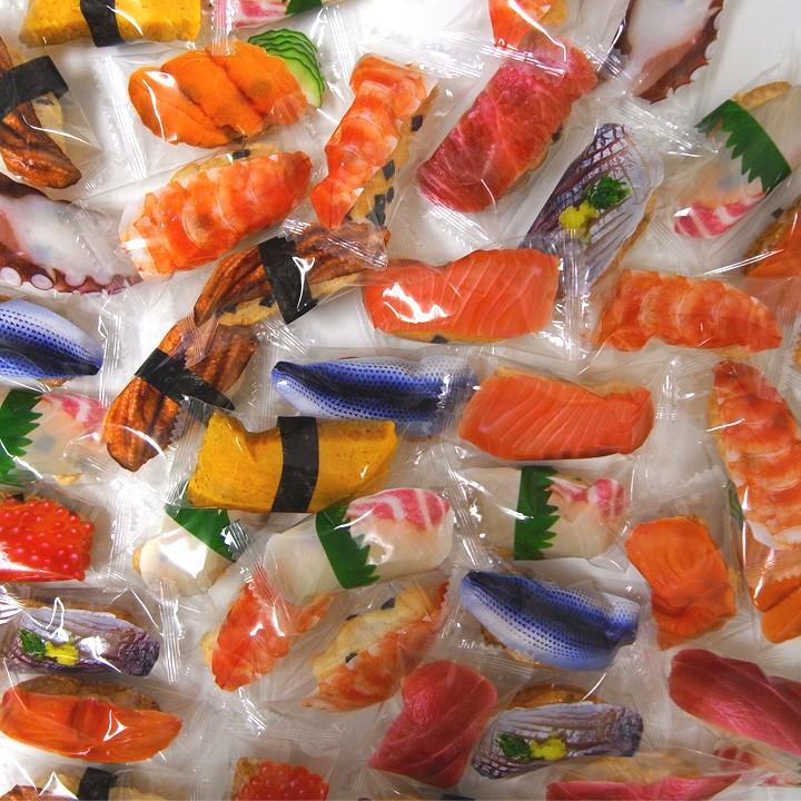 すしあられ200g 12袋セット(1c/s) お寿司風お菓子 ｜卸スタジアム