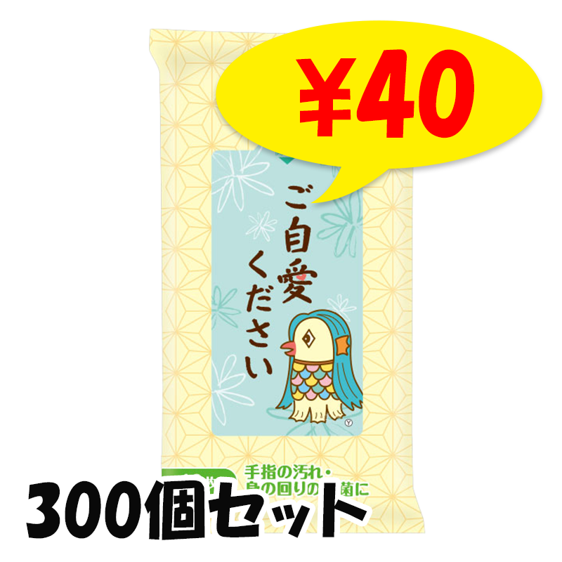 メーカー終売】ご自愛ください 除菌ウェットティッシュ 300個(1c/s