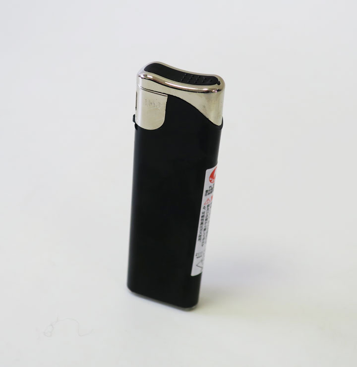 タイメリーTMJ-BS スライド式電子ライター 不透明 黒 1,000個セット(1c