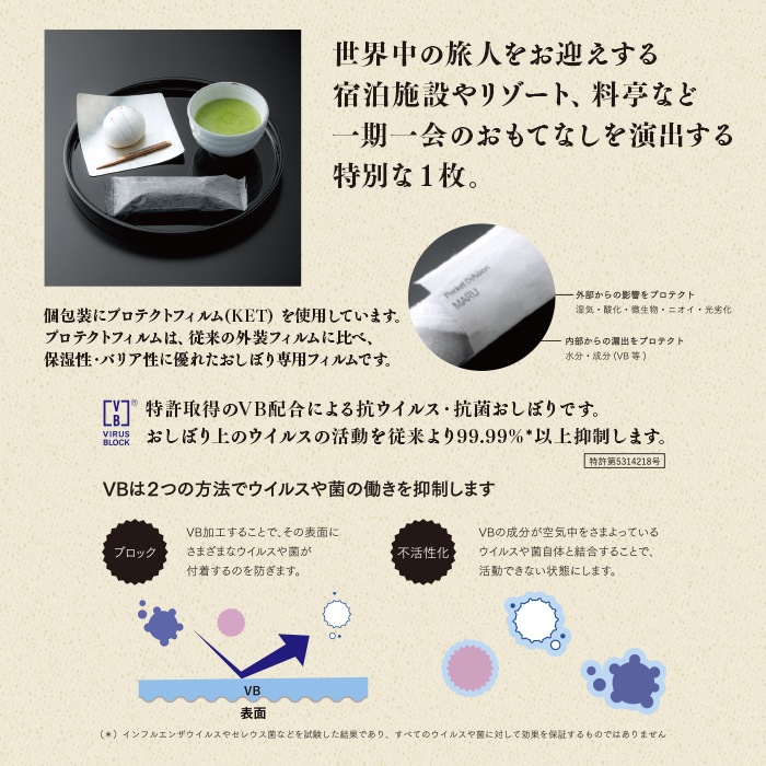 ポケットおしぼり MARU kuro 1,200本セット(3c/s)｜卸スタジアム