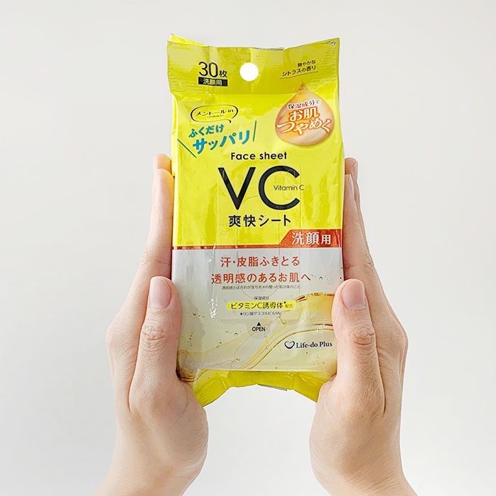 洗顔シート30枚入 ビタミンC誘導体配合 30個セット(1c/s)｜卸スタジアム