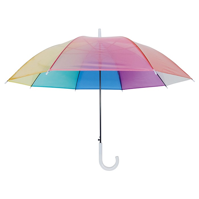 レインボーアンブレラ クリアジャンプ 60cm 180本セット（3c/s