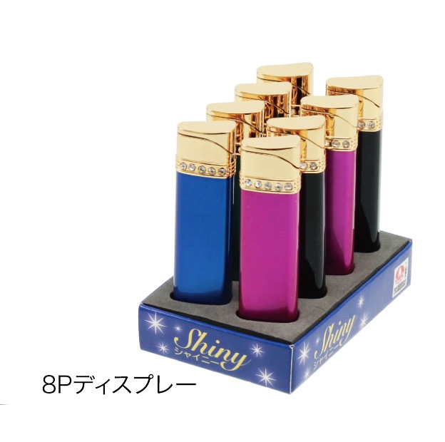 ライテック 着火が軽い 注入式電子ライター シャイニー120個セット MW