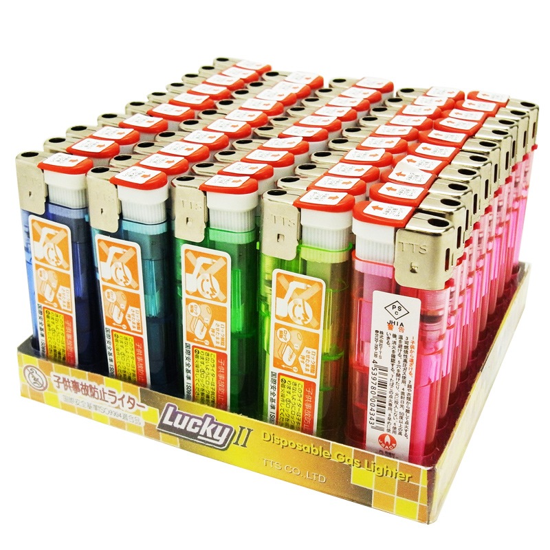 TTS CR LuckyⅡ（ラッキー2） ディスポーザブルガスライター 1000本