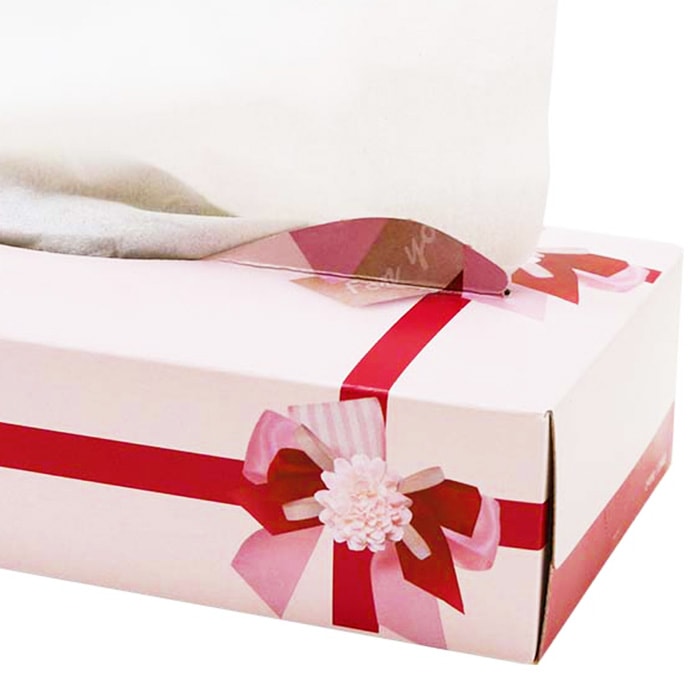 ほんの気持ち BOXティッシュ 120W 120個セット(2c/s) 【20120143