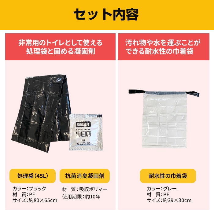 使い捨てカッパ Pockepa(ポケパ) 緊急お助け袋 60個セット(1c/s