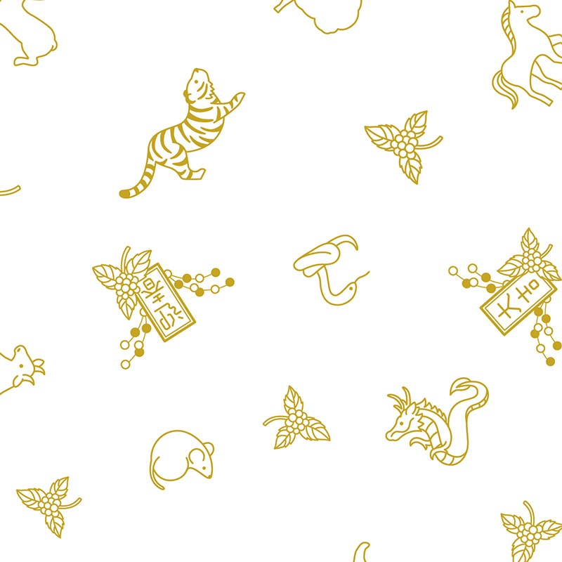 2026 干支 BOXティッシュ 120W 180個セット (3c/s) 午年 ボックス