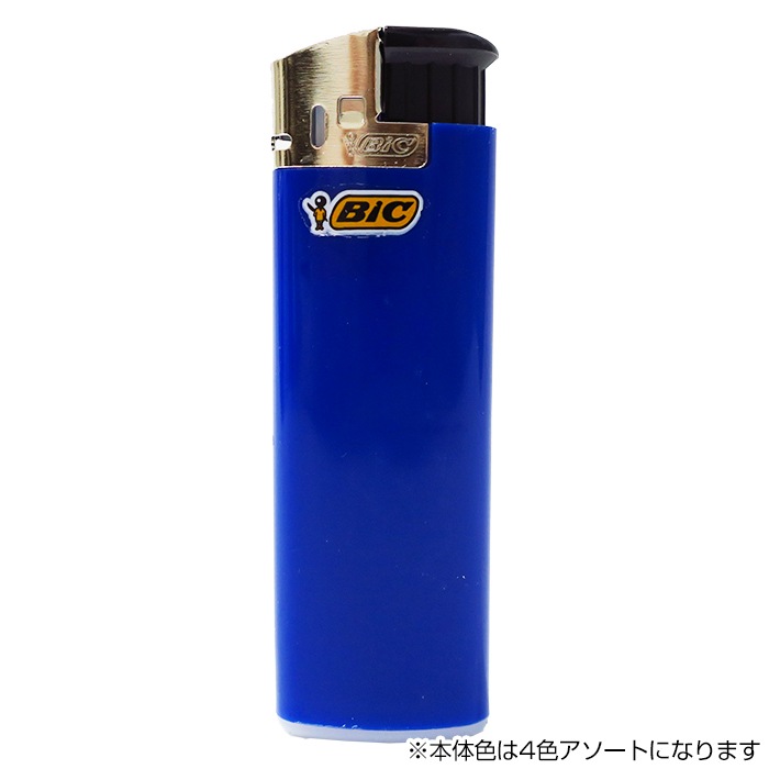 名入れ BICライター J38 電子ライター 本体4色混載 印刷色1色