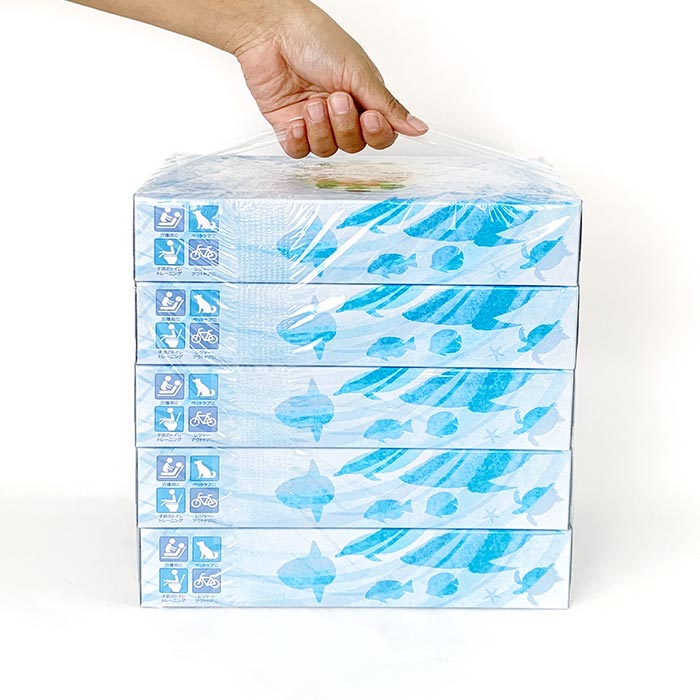 水に流せるティッシュ スリム5P 120W 180個セット(5個パック×36セット