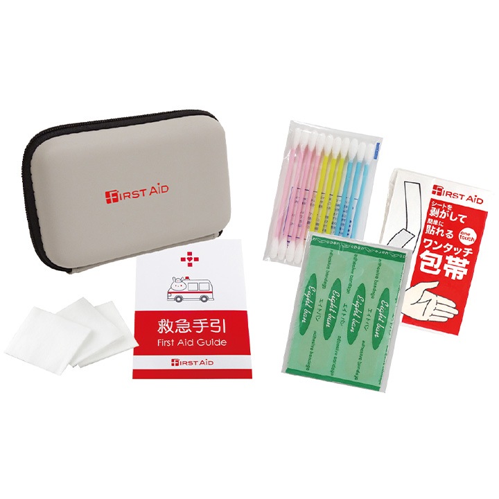 コンパクトファーストエイドキット 6点セット 120個セット(1c/s)(CF-06