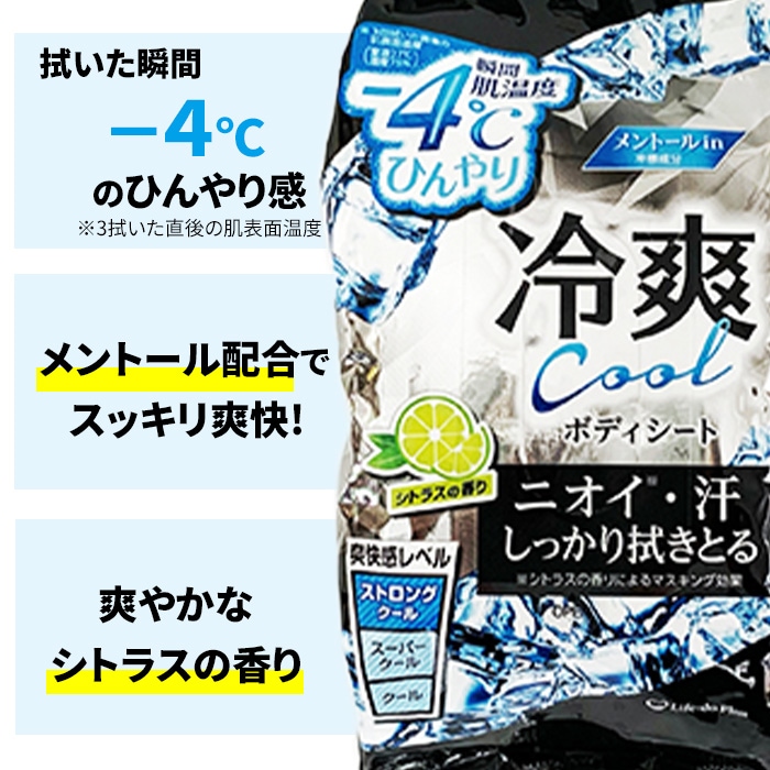 ボディシート -4℃ 30枚 30個セット(1c/s)｜卸スタジアム