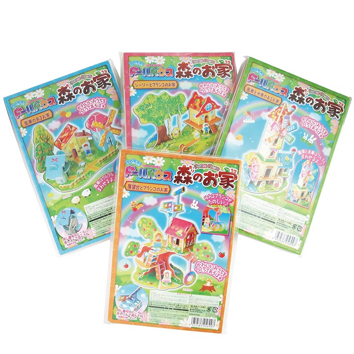 つくろう！ドールハウス森のおうち 4種混載 192個セット (1c/s