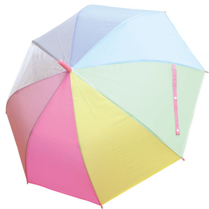 LEONARD レオナール レインボー 虹 花柄 ロゴ 傘 長傘 アンブレラ LEONARD レオナール レインボー 虹 花柄 ロゴ 傘 長傘